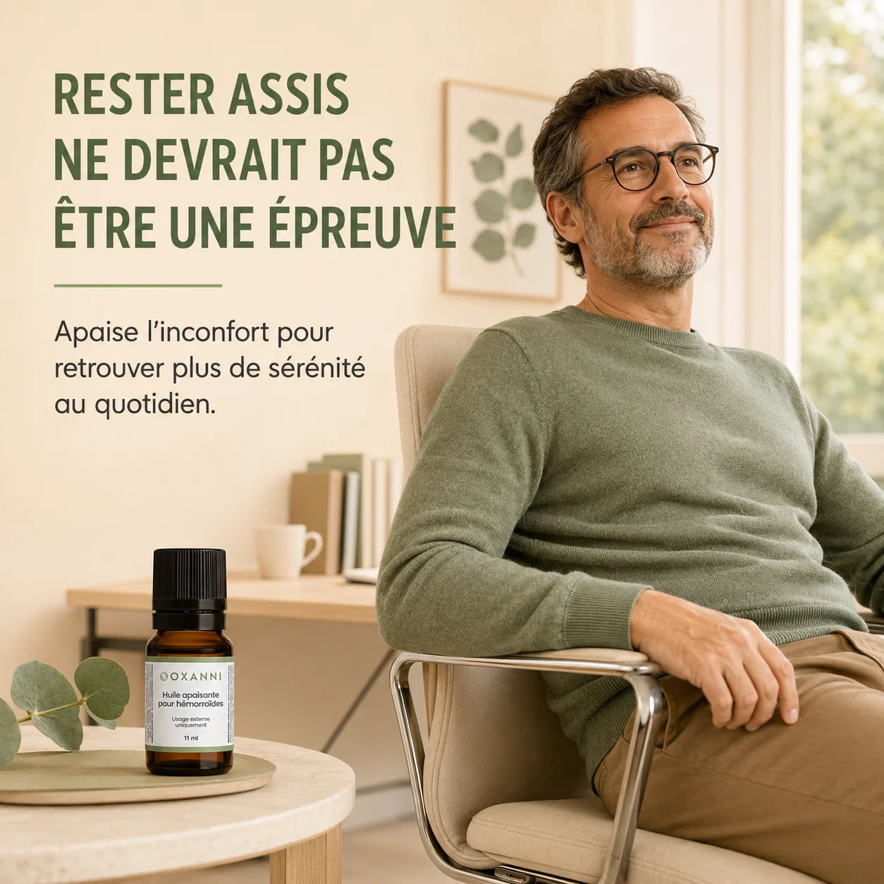 Huile Apaisante pour Hémorroïdes
